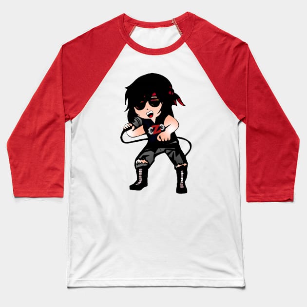 Chibi Zeta numero 2 Baseball T-Shirt by Zeta